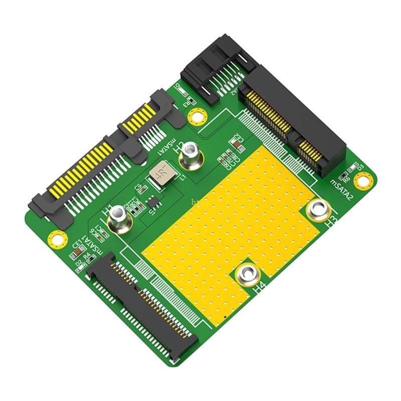 Bộ chuyển đổi ổ cứng btsg Msata sang Duals Hỗ trợ bộ chuyển đổi SSD Msata