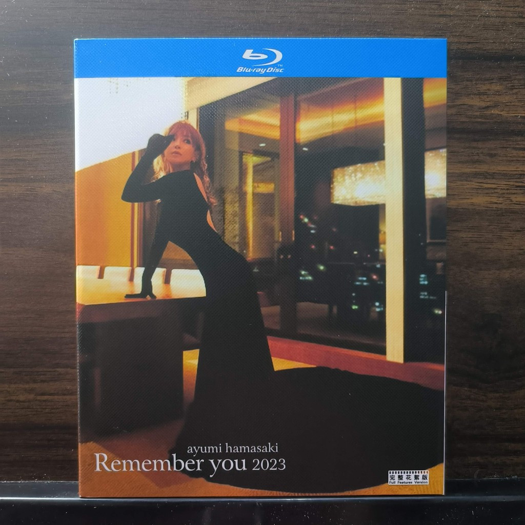 Buổi hòa nhạc đĩa Blu-ray Âm nhạc Nhật Bản Ayumi Hamasaki Nhớ bạn 2023 Thương hiệu Nhật Bản Đóng hộp