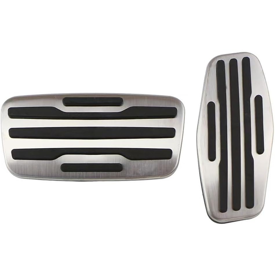 Không Khoan Thép Phanh Tăng Tốc Gas Pedal Pad Cover Tương Thích Cho Chevrolet Silverado 1500 2500 35