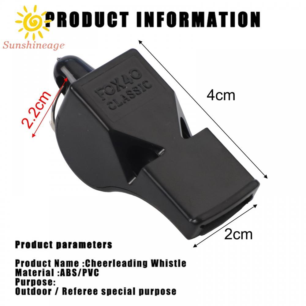 【SUNAGE】Reliable FOX 40 Whistle with Lanyard Suitable for Different Sports Events【HOT Fashion】