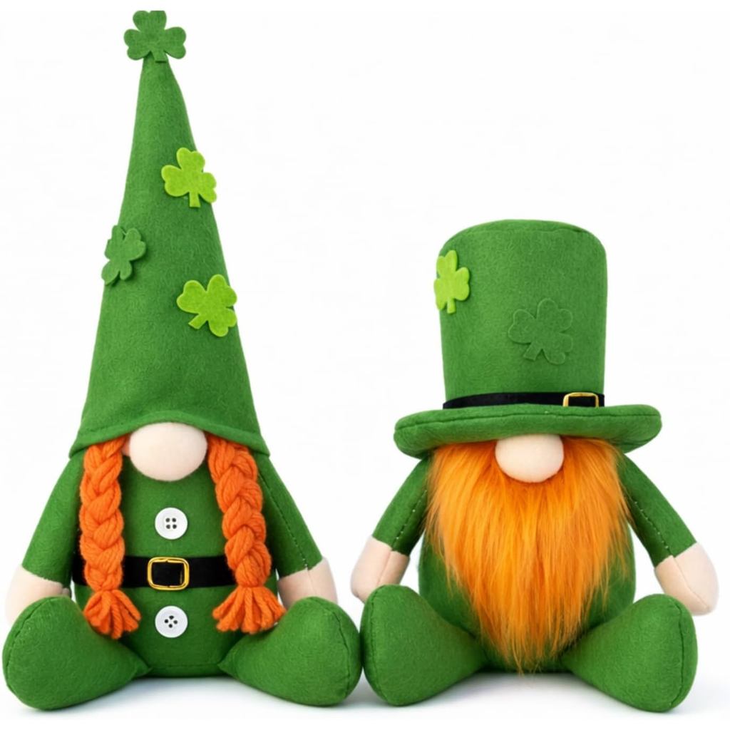 Ngày Thánh Patrick Gnomes, Thánh Trang trí trang trí ngày lễ của Patrick, 2 gói Leprechaun Gnomes mà