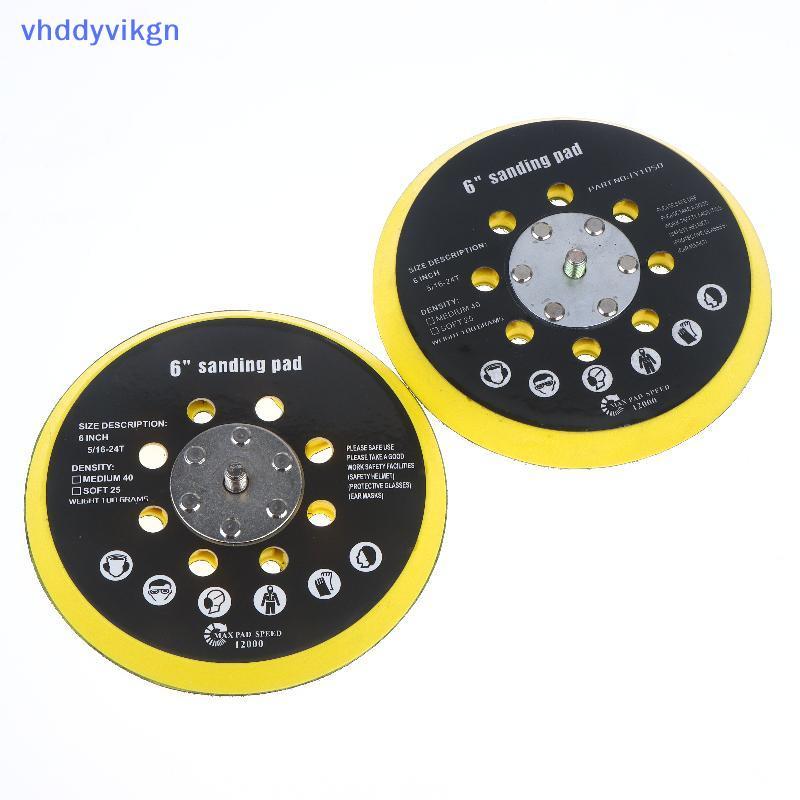 VHDD 6 Inch 17 Lỗ Sander Baing Pad Cho Makita BO6030 BO6040 Cho Festool RO1 ES150 ET2 ES / ETS 150 M