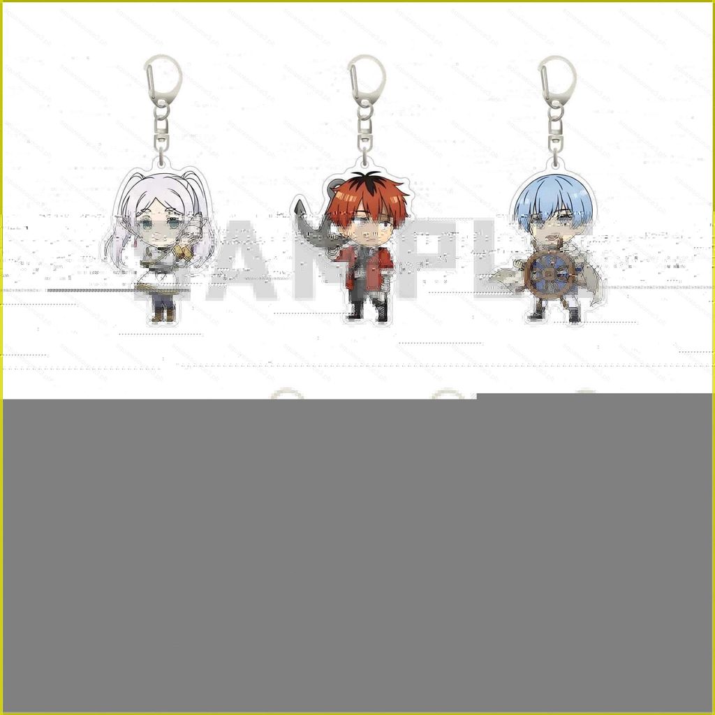 SQ3 Frieren: Beyond Journey 's End Móc khóa Anime Sousou no Frieren Móc khóa Fern Stark Túi Acrylic 