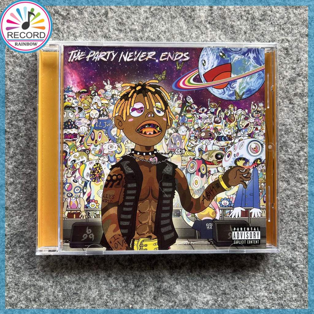 Juice WRLD The Party Never Ends Original CD Album [Sealed] Brand New LST
