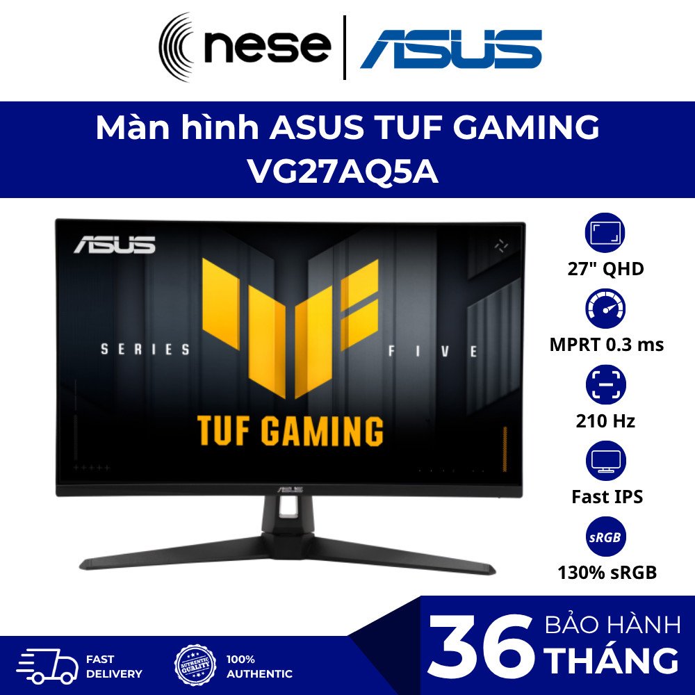 Màn hình ASUS TUF GAMING VG27AQ5A 27" Fast IPS 2K 210Hz chuyên game