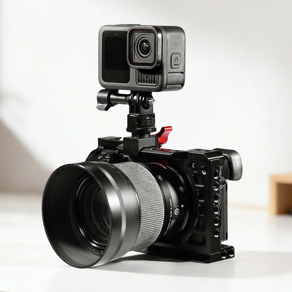 Núm FEICHAO Có Thể Điều Chỉnh 3 Khe Cắm Thẻ NATO Theo Dõi Trượt Clip Cho DJI Ronin RS5 / RS4 / RS3 G