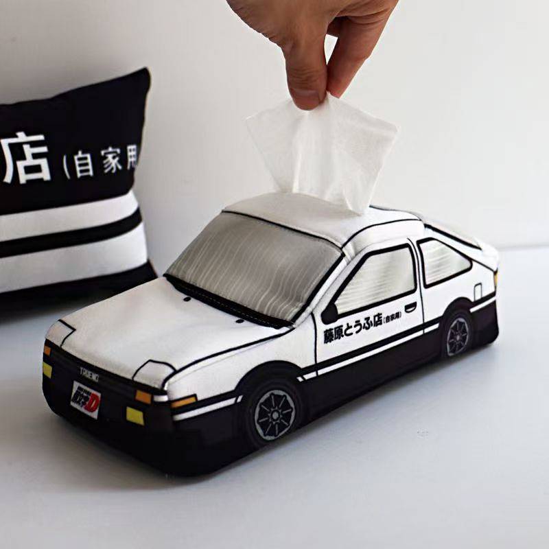 Initial D Fujiwara Car Tissue Box Simulation Car Tissue Box Car Tissue Storage Box Pm6z