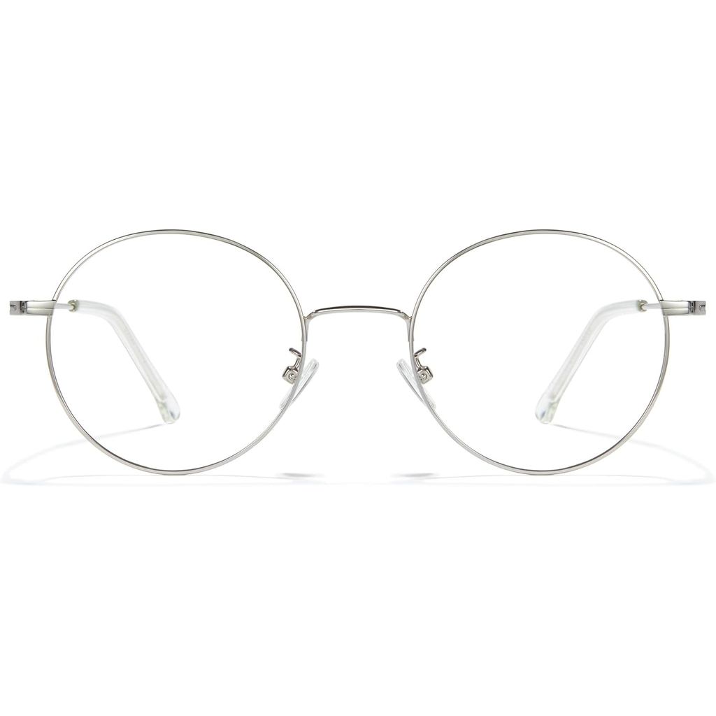 Kính mát Cyxus khung kim loại tròn, phù hợp văn phòng, chơi game và đọc sách