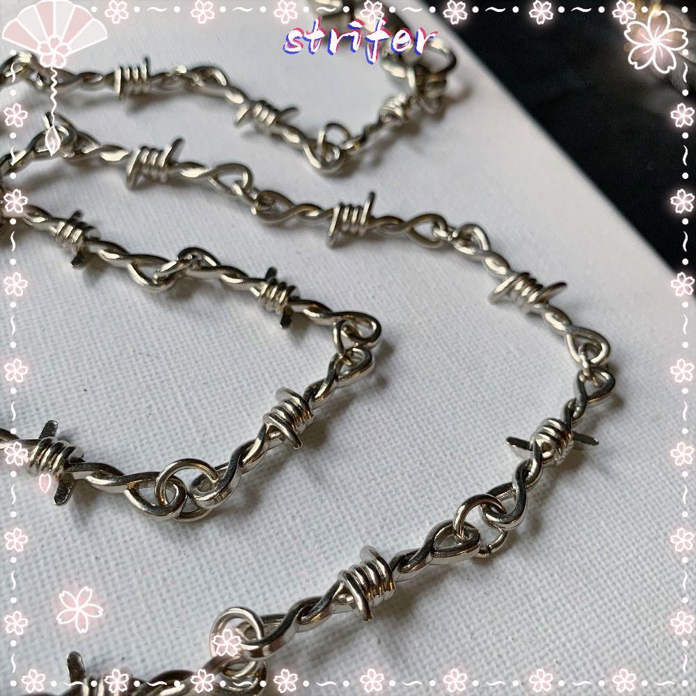 Dây Xích Eo Dài Kim Loại Grunge Gothic Punk, Phụ Kiện Vòng Cổ Cho Quần Jean Nam Nữ