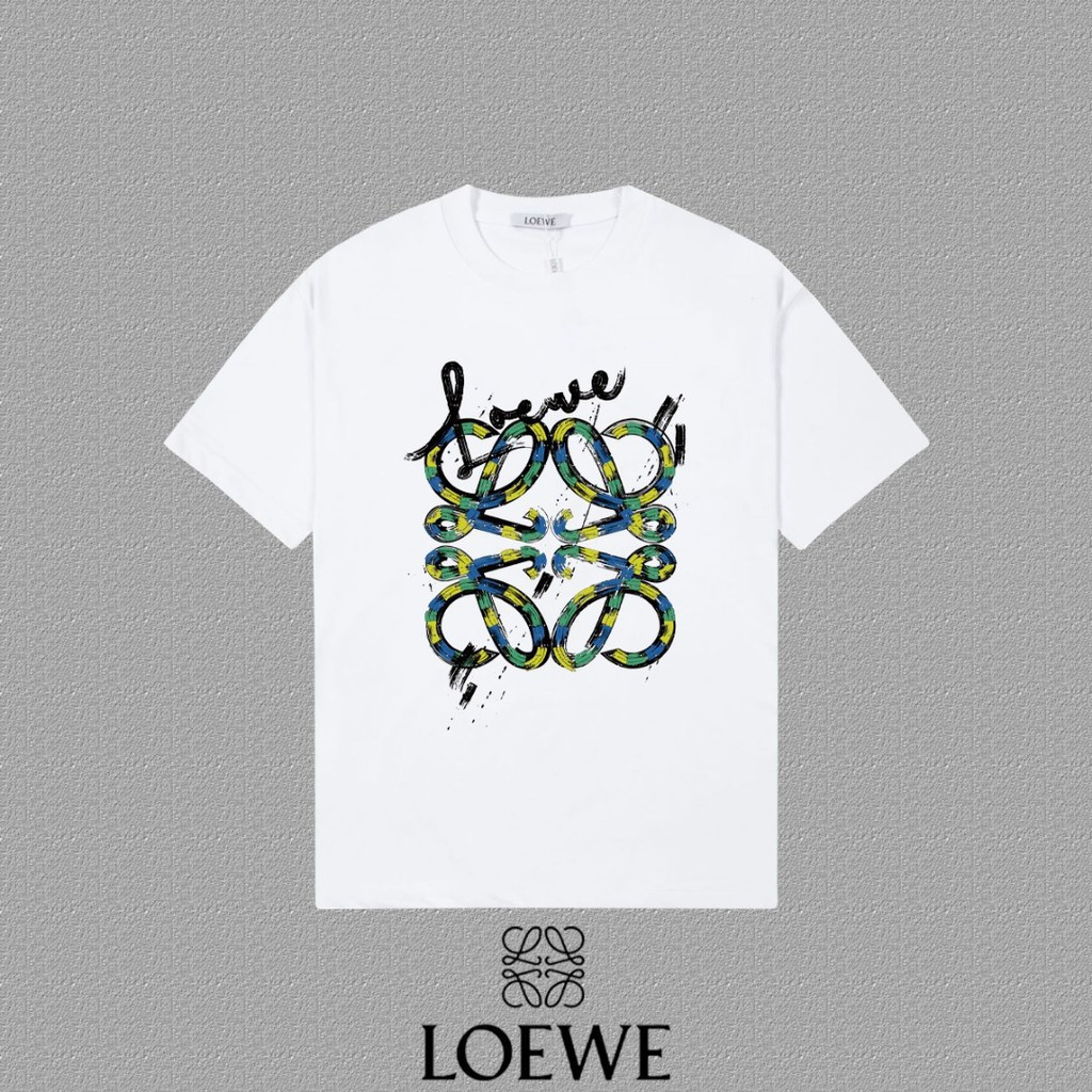 Áo Thun Tay Ngắn Nam Nữ Cao Cấp, Chống Nắng Nhanh Khô - Thiết Kế Punk Loewe Psmm