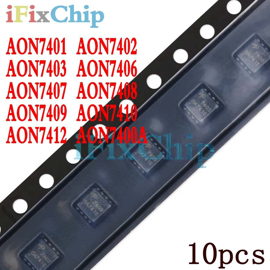 5 CHIẾC AON7401 AON7402 AON7403 AON7406 AON7407 AON7408 AON7409 AON7410 AON712 AON7400A AON7414 QFN-
