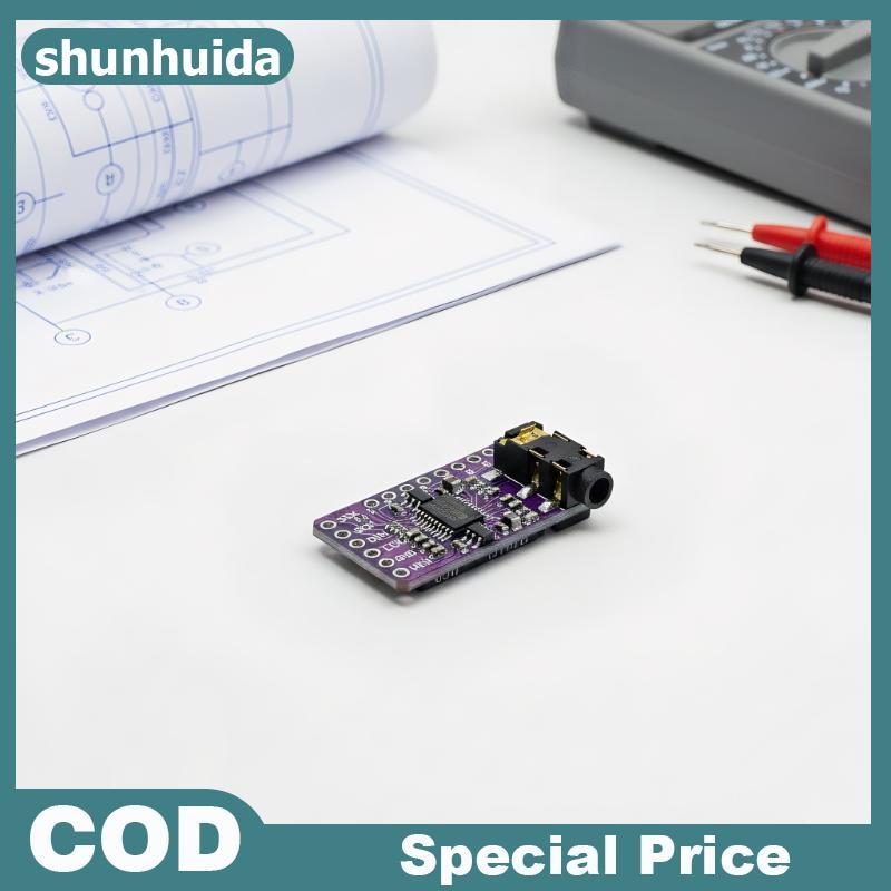 Shunhuida PCM5102A Giao diện Bộ giải mã DAC I2S GY-PCM5102 Mô-đun máy nghe nhạc I2S cho Raspberry Pi
