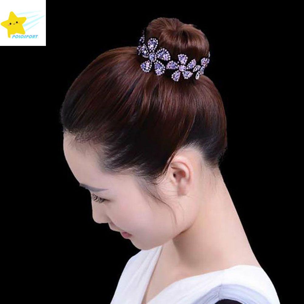 POLOSPORT Barrettes Barrettes Kẹp Tóc Dễ Thương Twistclip Birdnest Nữ Hairclaw