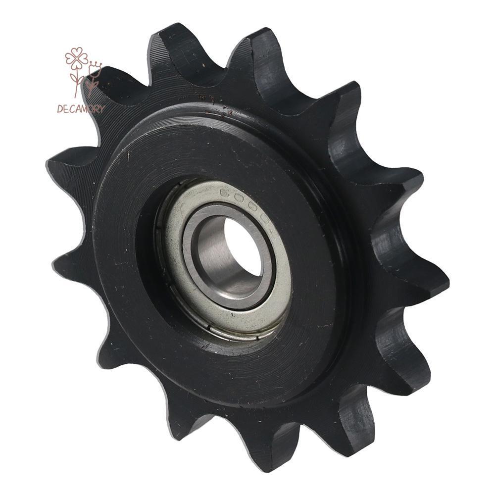 SHOUKEY Convex Idler Gear, C45 Thép Carbon 13 Răng Chain Idler Bánh Xích, 10mm Bore 1 / 2 "Pitch Sin