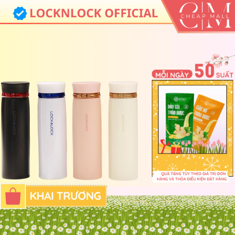 Bình giữ nhiệt LocknLock 450ml Feather Light LHC4131 - Hàng Chính Hãng - CHEAP CHL