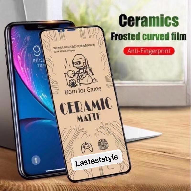SAMSUNG J2 PRIME J4 PLUS J7 J7 CORE J7 PRO J7 PRIME A7 2018 Gốm Matte Full Kính Cường Lực