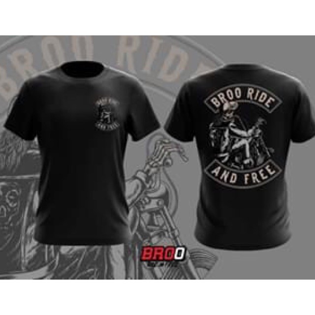 Brood - Ride & Free - Thiết kế đầu lâu Oldschool