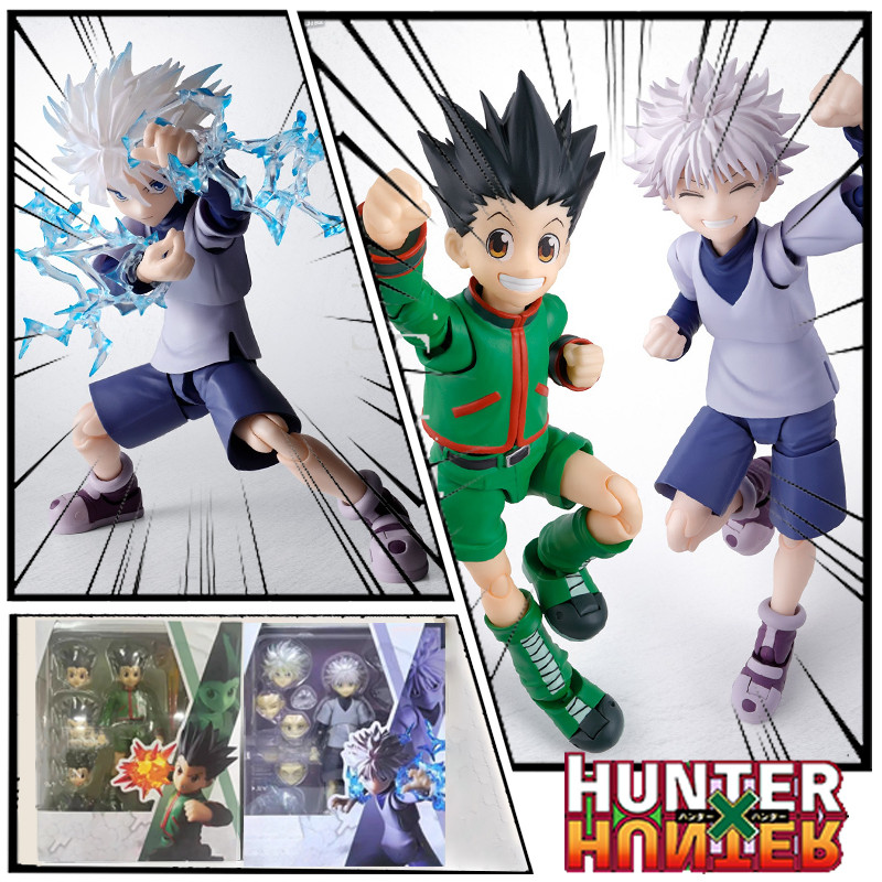 SHF Hunter X Hunter Gon Nhân Vật Hành Động SHF Killua Zoldyck Di Động Khớp Mô Hình Đồ Chơi