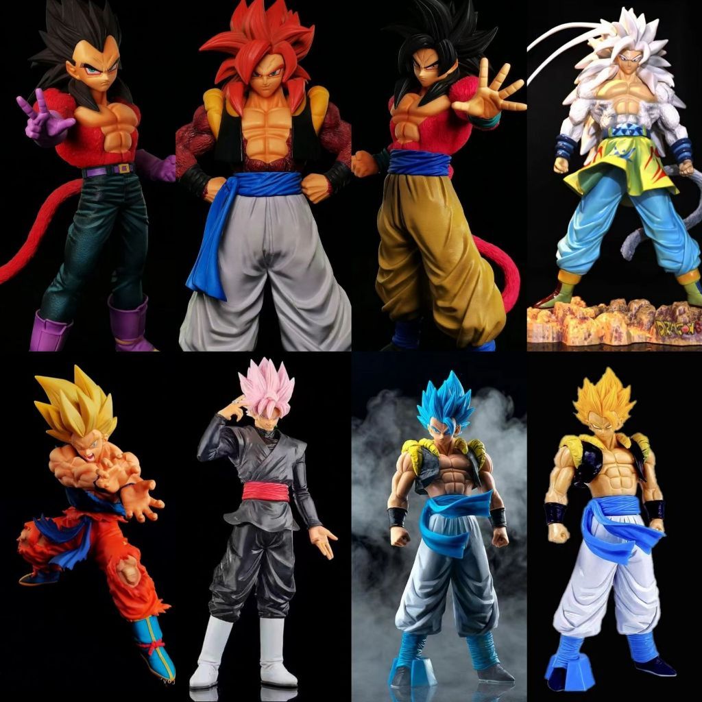 [ hỏa tốc hcm ] Mô hình nhân vật Gogeta Goku Vegeta Super Saiyan 4 - Dragon Ball ssj4