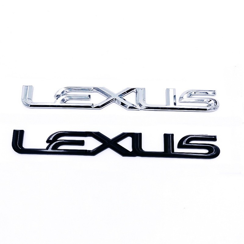 Thích hợp cho phong cách mới LEXUS LEXUS Logo xe hơi LEXUS CT ES LS UX RX Logo tiếng Anh sửa đổi