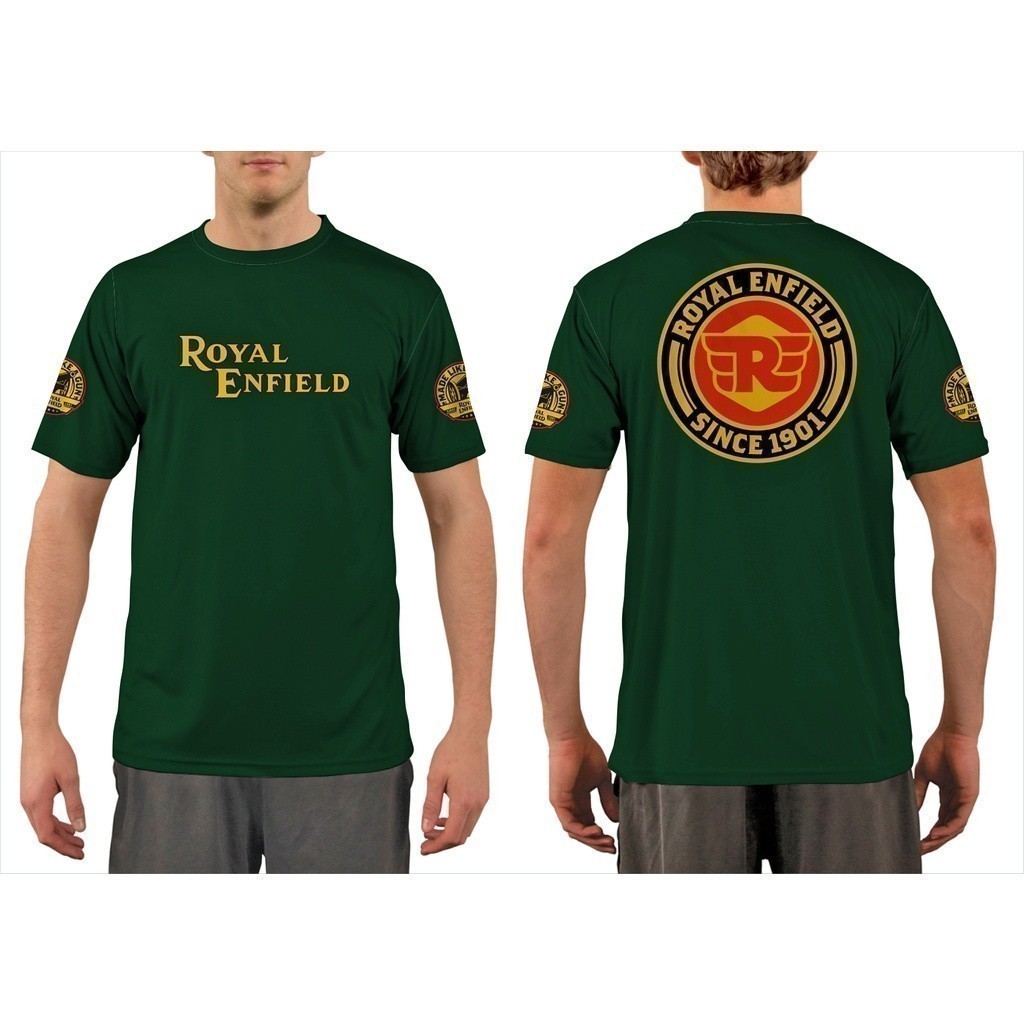 Royal 2026 Thời Trang Enfield Áo Sơ Mi Nam Royal Enfield Áo Sơ Mi Nam In Hình Trẻ Em ART 2