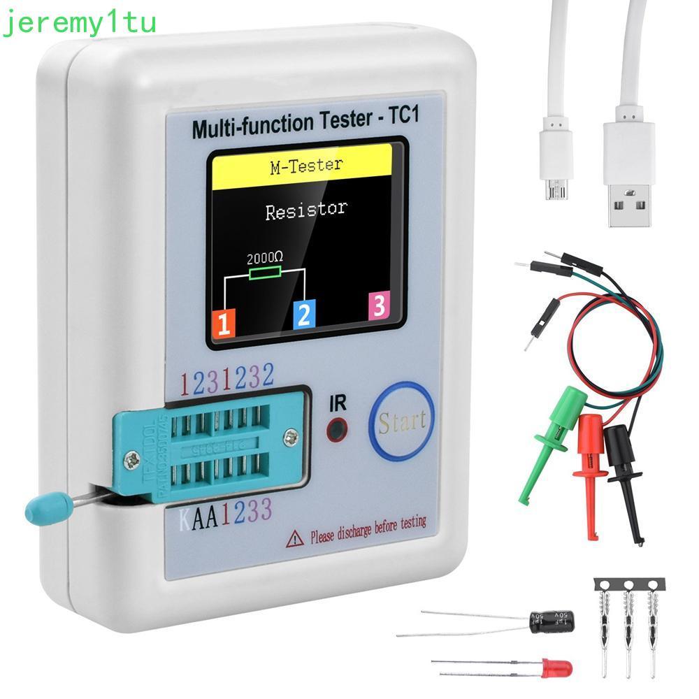Máy đo kiểm tra điện trở JEREMY Tự động LCR-TC1 LCD Tụ điện ba nốt Diode đa chức năng