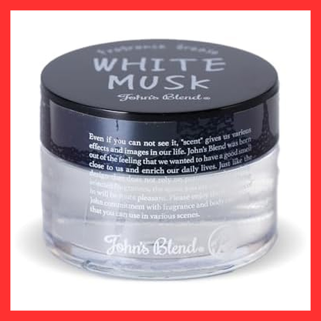 John's Blend Styling Agent Fragrance Grease Wet White Musk 60g OA-JON-39-1  Direct from Japan