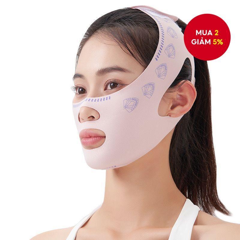 Dây kéo mặt V-Line, băng quấn mặt thu gọn, dây massage mặt, đai nâng cằm, đai nâng gò má, mặt nạ nân