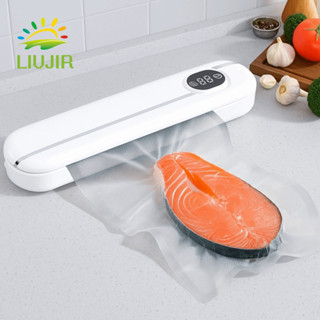 Máy hút chân không thực phẩm LIUJIR, Máy hút chân không hút mạnh mẽ di động, Bảo quản chuyên nghiệp Máy đóng gói niêm phong tự động gia đình