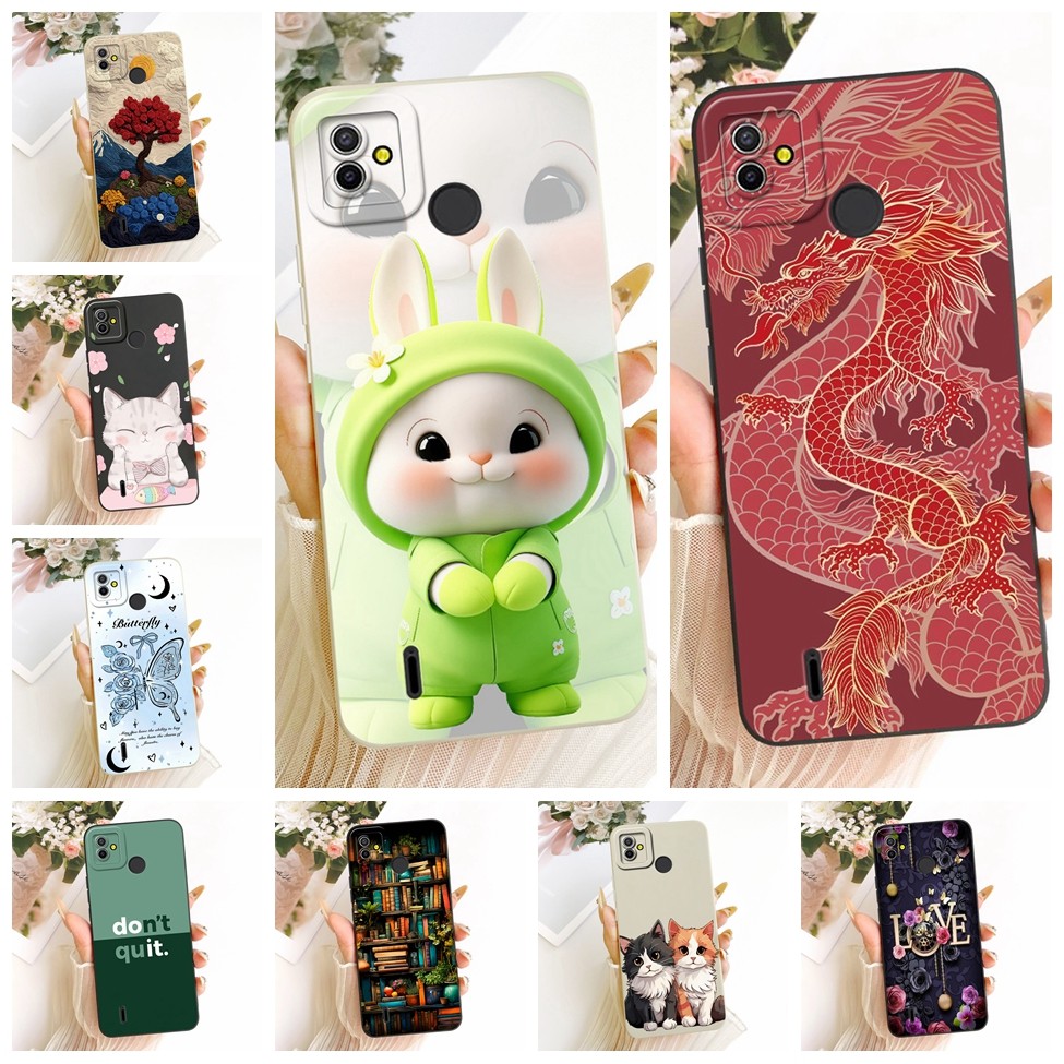 Ốp lưng Tecno Pop 5 Ốp lưng silicon thời trang sang trọng mát mẻ Vỏ sơn dễ thương Tecno BD2 BD2d BD2