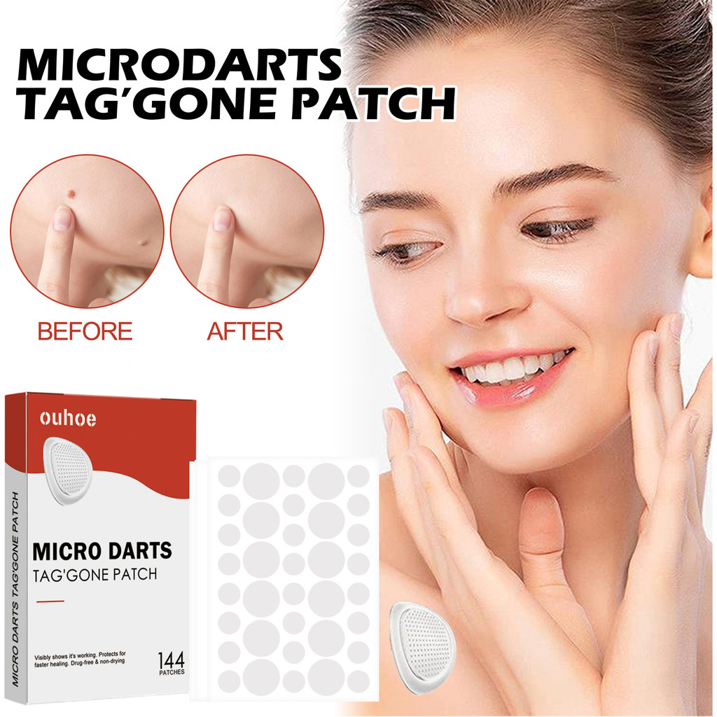 [Hàng có sẵn] Miếng dán trị mụn OUHOE Làm sạch mụn trứng cá Mụn đen Sửa chữa nốt ruồi Nhãn da Gram W
