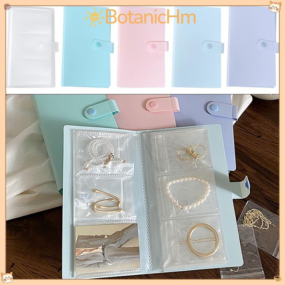 [Giao hàng từ Việt Nam] Sách lưu trữ trang sức lưới BOTANICHM 120 / 240 Album ảnh trong suốt Chống o