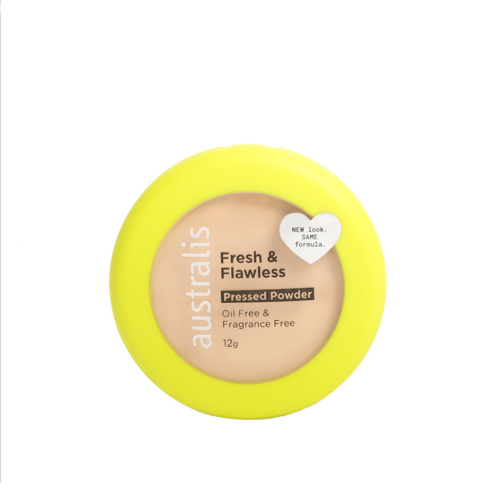 Phấn Phủ Australis Kiềm Dầu 2in1 Tông Da Fresh & Flawless Pressed Powder #Nude 12g