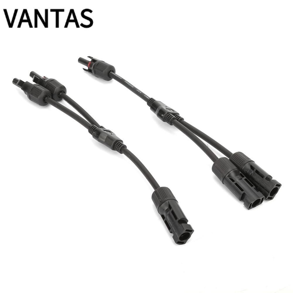 VANTAS 1 Cặp Đầu nối nhánh Y, Bộ chuyển đổi bảng điều khiển IP67 chống nước FFM + MMF, Công cụ kết n
