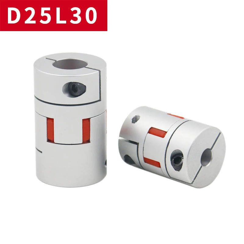 D25L30 Kích thước bên trong 4 đến 12mm 4 / 5 / 6 / 6.35 / 7 / 8 / 9 / 10 / 11 / 12 Hợp kim nhôm Trục