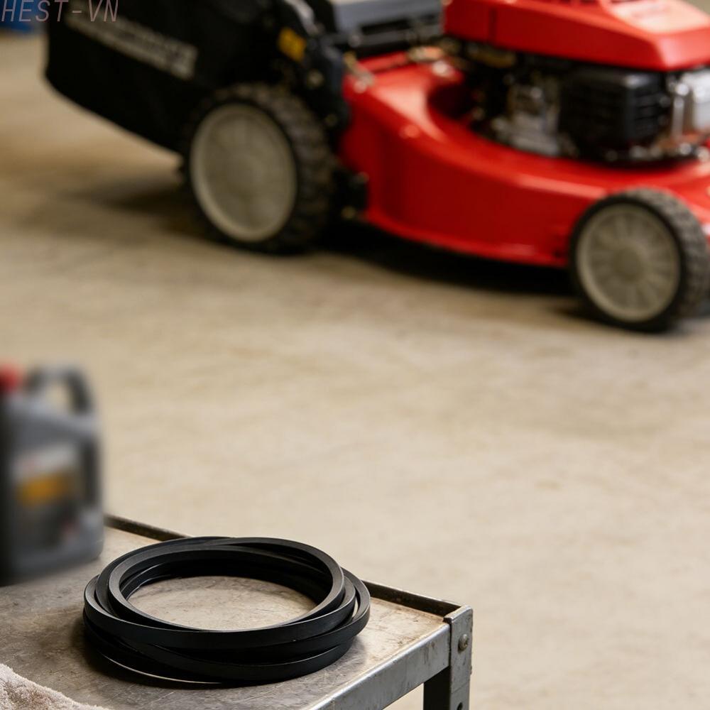 Lawn Mower Belt Enhanced Stability Minimizes Slippage Extended Lifespan
