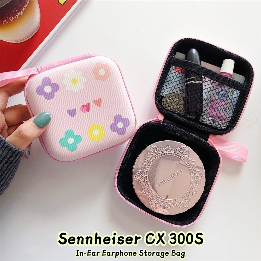 [Ngôi sao tương lai] Dành cho tai nghe nhét tai Sennheiser CX 300S họa tiết hoạt hình dễ thương Ví đ