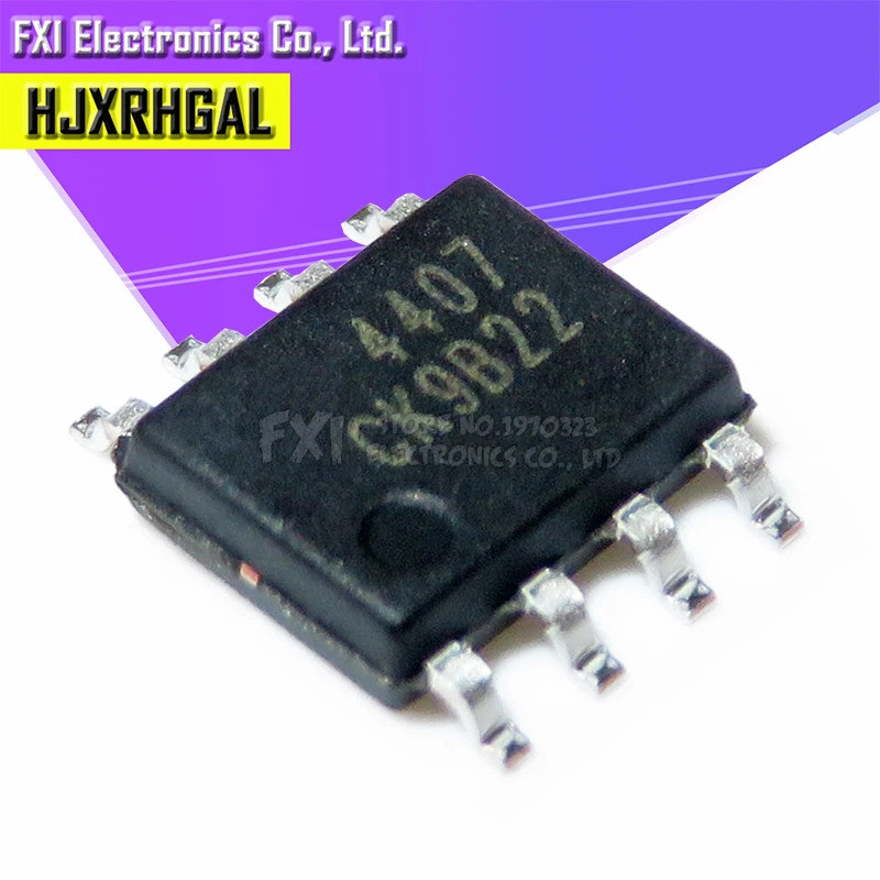 10 Cái / lốc AO4407A 4407A MOSFET (Kim Loại Oxit Bán Dẫn Hiệu Ứng Trường Transistor)