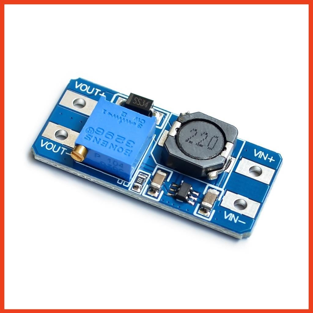 MT3608 Mạch BOOST Tăng Áp DC-DC 2A, Điện Áp Vào 2V-24V Cho Ra 5V-28V