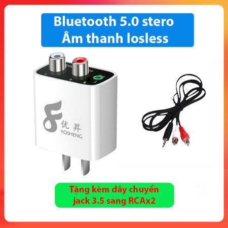 2026 Bộ thu Bluetooth 5.0 HIFI cao cấp-Âm thanh stereo chất lượng cao cho amply không cần nguồn phụ với kết nối ổn định