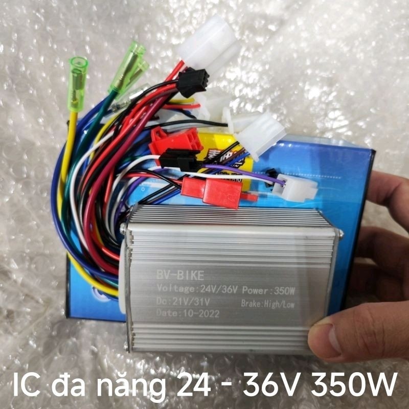 IC điều tốc đa năng xe điện 24V 350W, 24 - 36V 350W, 36 - 48V 350W,  48 - 60V 500W (động cơ 3 pha)