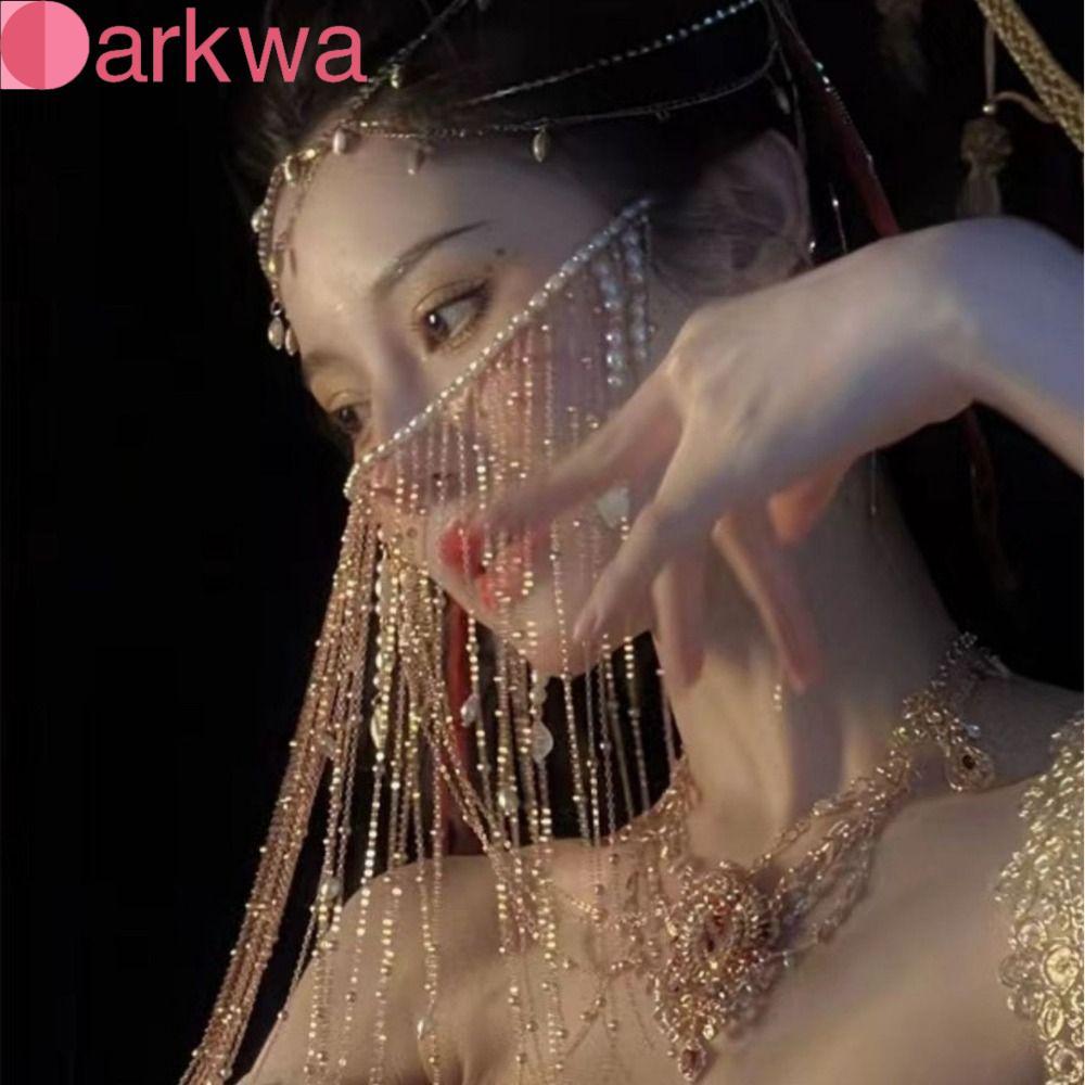DARKWA Mysterious Veil Face Chain Elegant Photo Pros