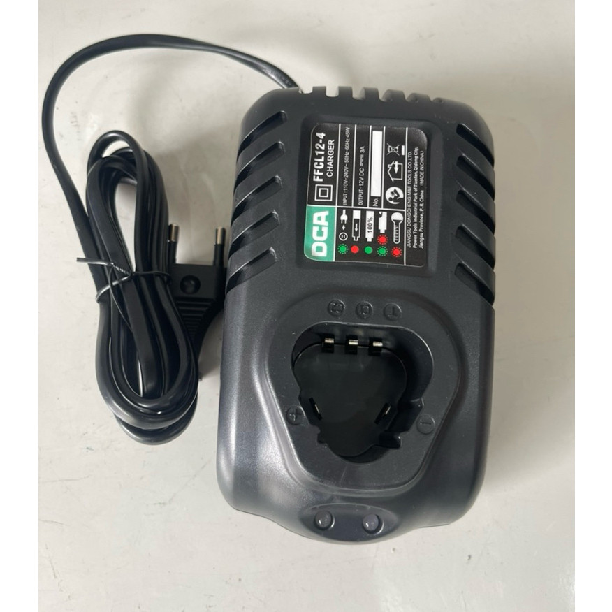 Sạc pi 12V 3A dùng cho máy khoan pin 12V DCA,DONGCHENG,DCK