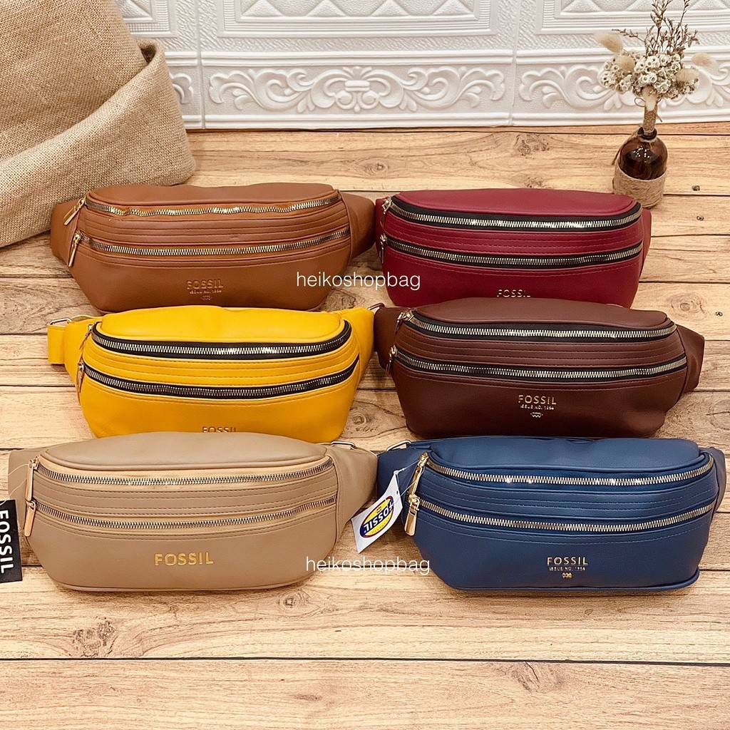 OD8 PRIA Hanako - Túi thắt lưng nam nữ nhập khẩu - FSL WAISTBAG 2ZIPPER HAI ZIPPER 6412
