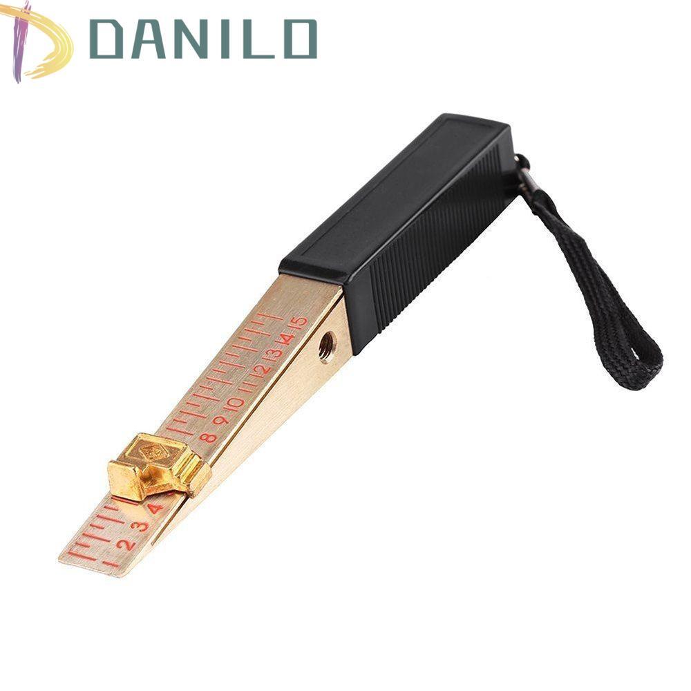 DANILO Vernier Caliper Flatness Nhà kiểm tra Cursor Đồng Kỹ sư Hình nêm