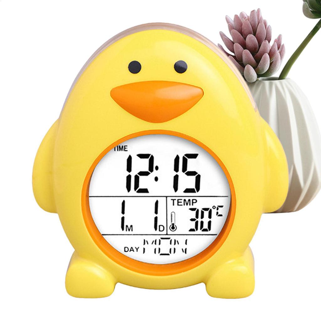 Cute Alarm Clock Fun Alarm Clock for Desk Kids Clock Ok to Wake  Bedroom Alarm Clock with Perpetual 