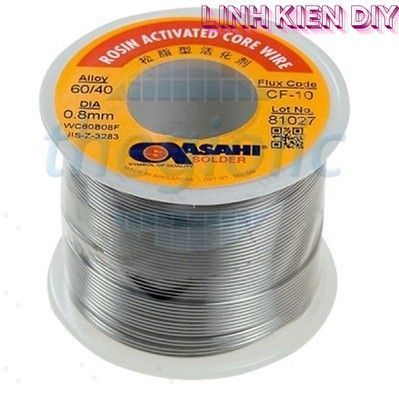 Thiếc Hàn 1.2 Sn60 Pb40 500G Asahi Linh Kiện DIY