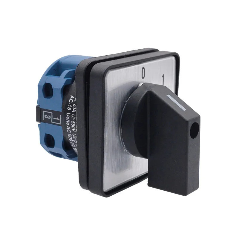 LW28-20A Điện 2 Vị Trí 4 Thiết Bị Đầu Cuối Quay Cam Chuyển Đổi Công Tắc 550V 20A