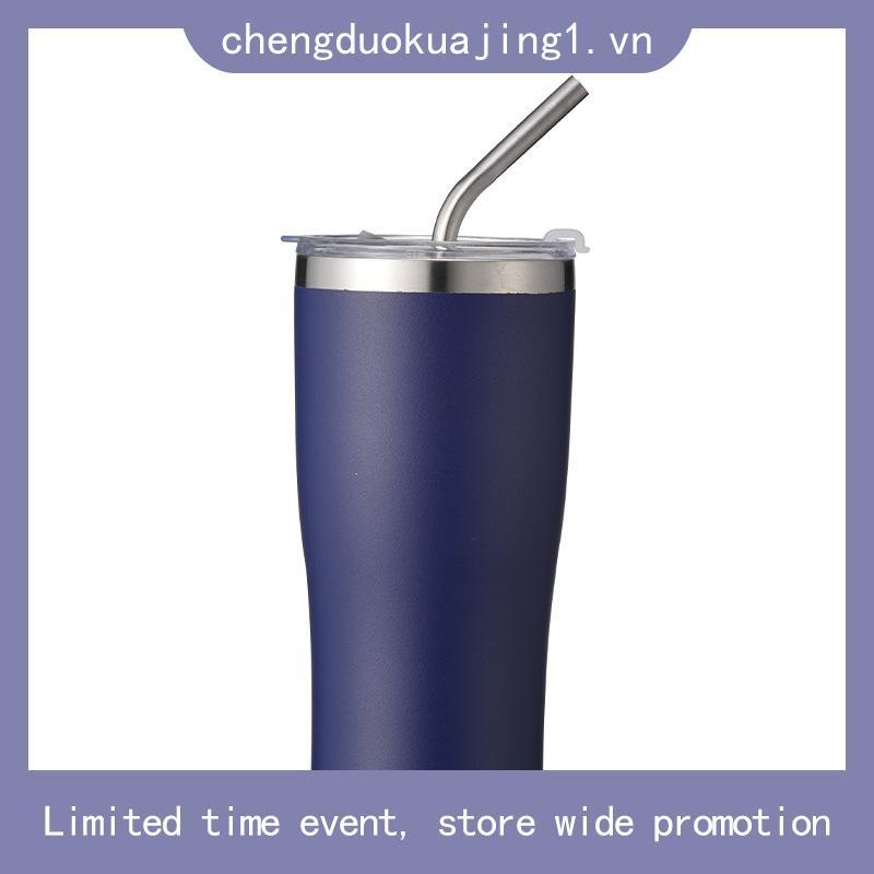 Ly giữ nhiệt LocknLock Daily Essential Tumbler LHC4325 dung tích 870ML, kèm ống hút và cọ rửa - K-MA