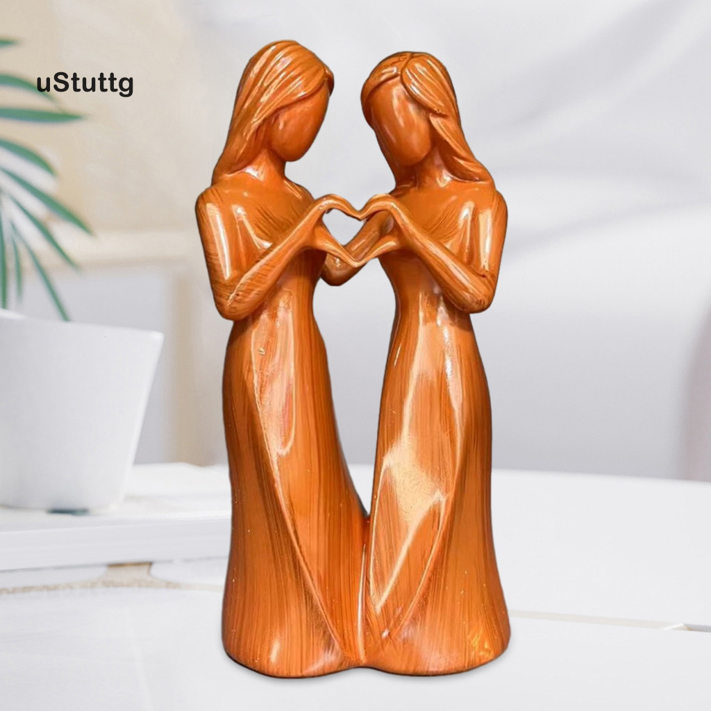 {uStuttg} Tượng Hai Chị Em Em Tình Bạn Trang Trí Chị Em Tượng Tình Bạn – Điêu Khắc Bạn Bè Nữ 2-6 Chị